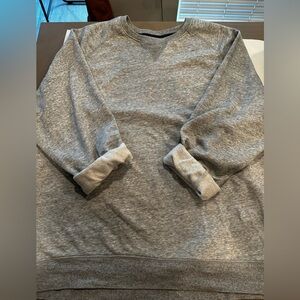 Old Navy Men's Heather Gray Crewneck Sweater